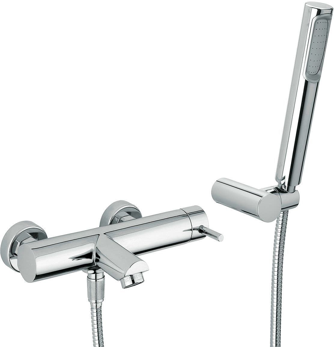MITIGEUR BAIN STICK COMPLET CHROME vue 1