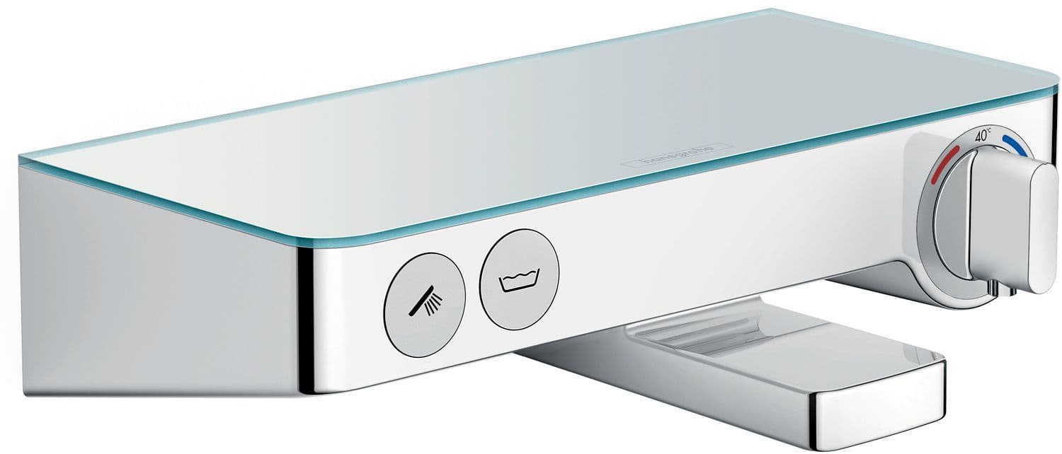 THERMOSTAT BAIN PUSH SELECT HG CHROME vue 1