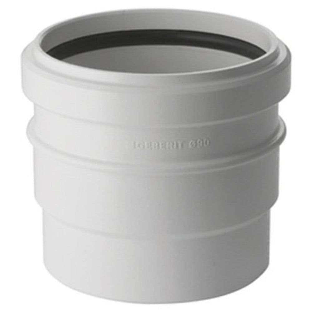 Geberit décharge en PE manchon de raccordement PVC-PE 110/90 vue 1