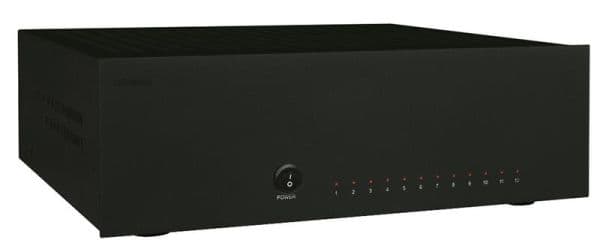 AMP1250, amplificateur multicanaux 12 x 50W, Noir vue 1