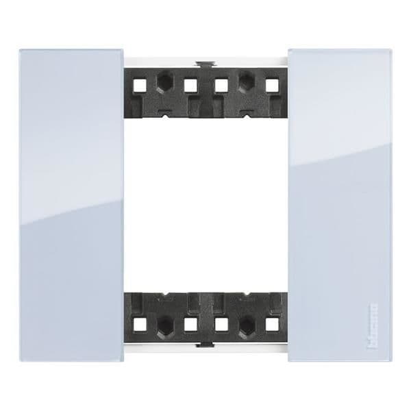 LNow plaque 2 modules Sky pour support référence K4702 vue 1