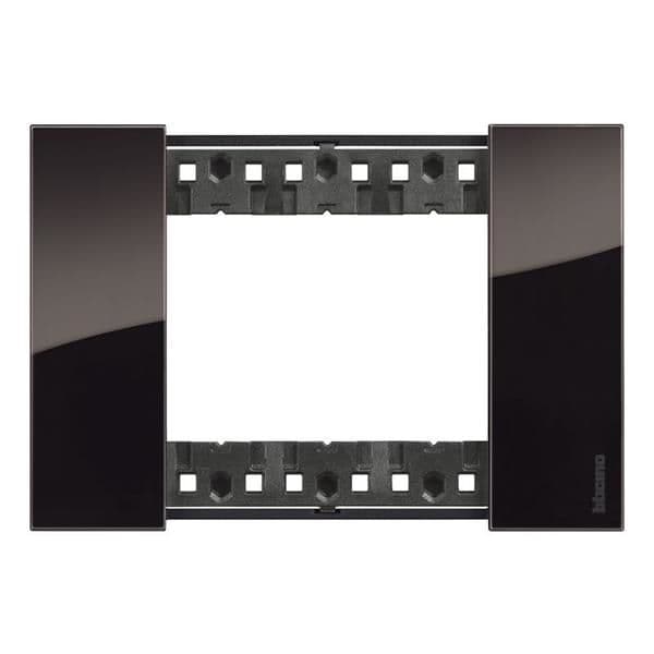 LNow plaque 3 modules Night pour support référence K4703 vue 1