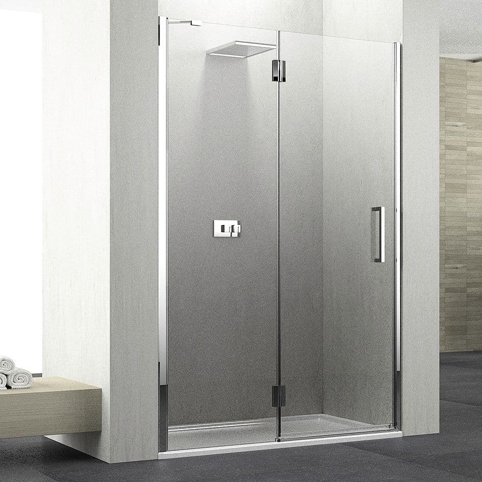 PORTE PIVOTANTE LIFT 117-120 H195 GAUCHE CHROME-CLAIR vue 1
