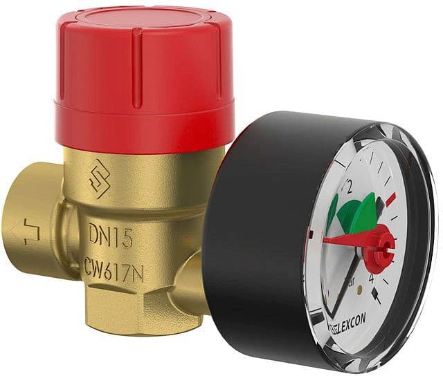 SOUPAPE DE SECURITE PRESCOMANO FLAMCO 1/2"3KG vue 1
