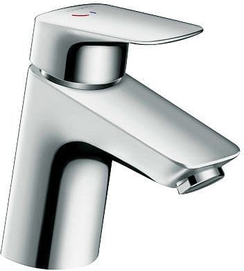 MITIGEUR LAVABO LOGIS 70 HANSGROHE COLDSTART VIDAGE AUTOMATIQUE CHROME vue 1