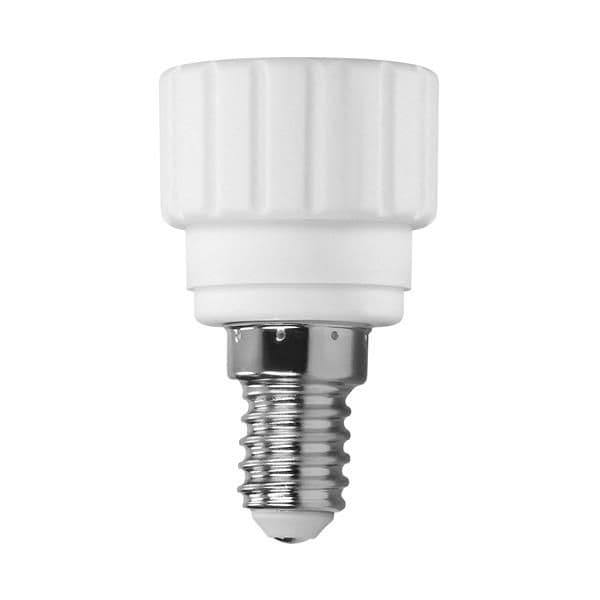 Adaptateur de sources lumineuses E14 / Gu10 vue 1