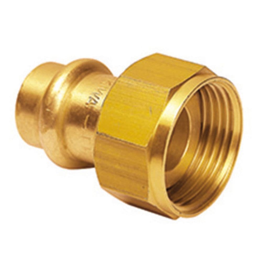 Conex Bänninger Profil-B raccord écrou libre bronze FF 18x3/4"F vue 1