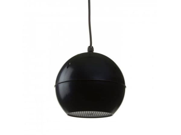 Enceinte sphérique suspendue 100V 25 - 5 - 10W Noir vue 1