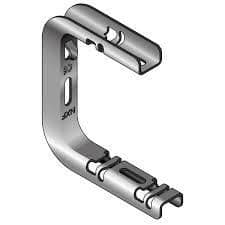 Etrier de suspension, C pour chemin de câbles MTC 50 / 100mm sendzimir vue 1
