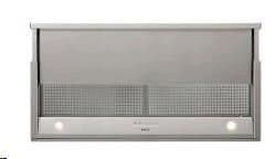 Hotte télescopique 90cm - 152W - 420m³ / h Inox Novy vue 1