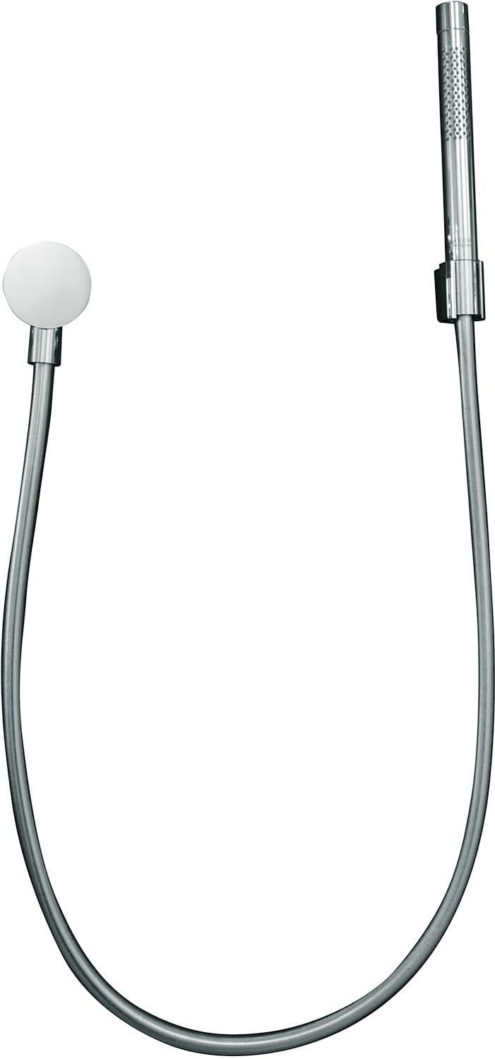 GARNITUR DE BAIN AVEC COUDE DE RACCORDEMENT STARCK HG CHROME vue 1