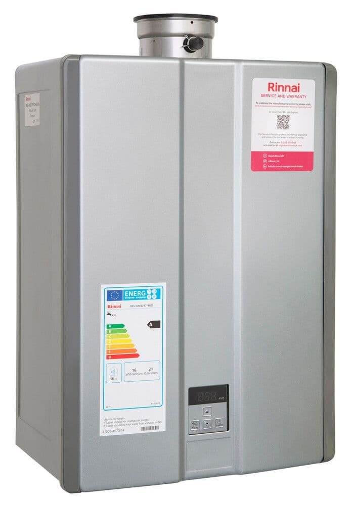 Rinnai Sensei 26i chauffe-bain à condensation gaz naturel 35l/m vue 1