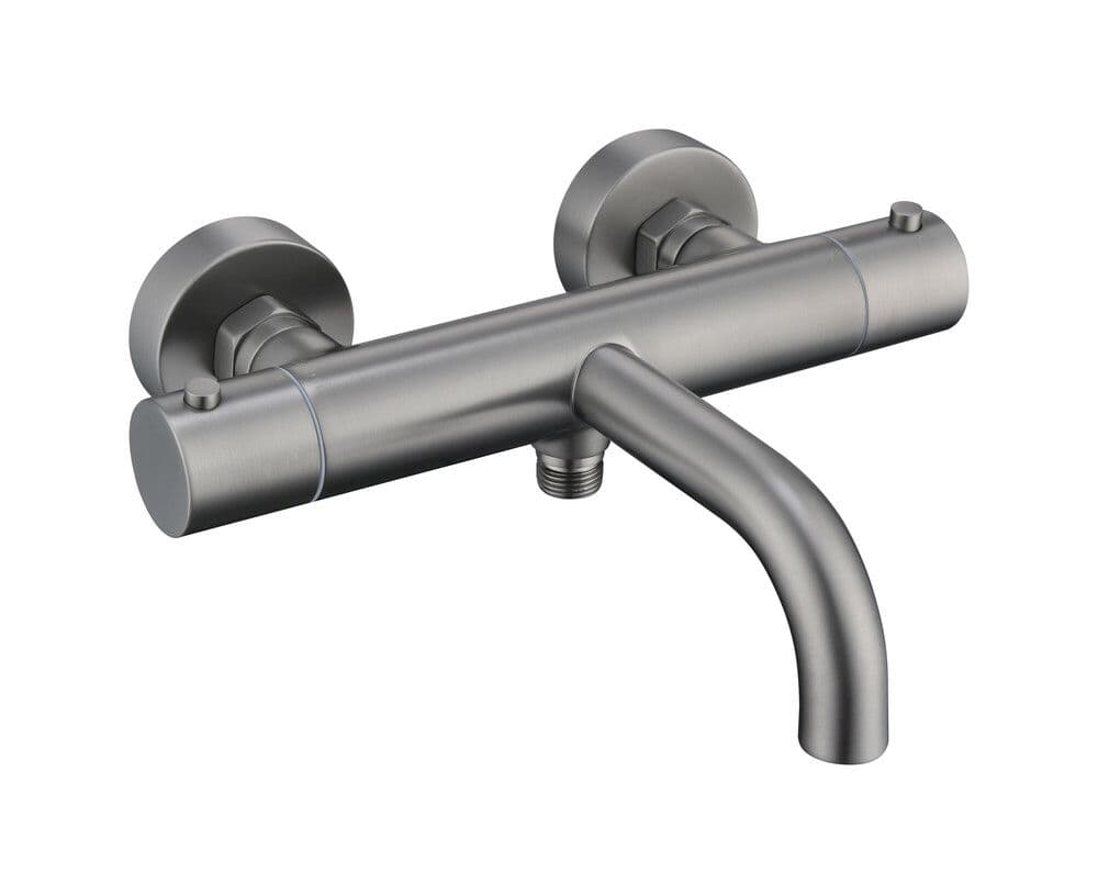 Van Marcke Lana mitigeur bain/douche thermostatique gun metal brossé vue 1