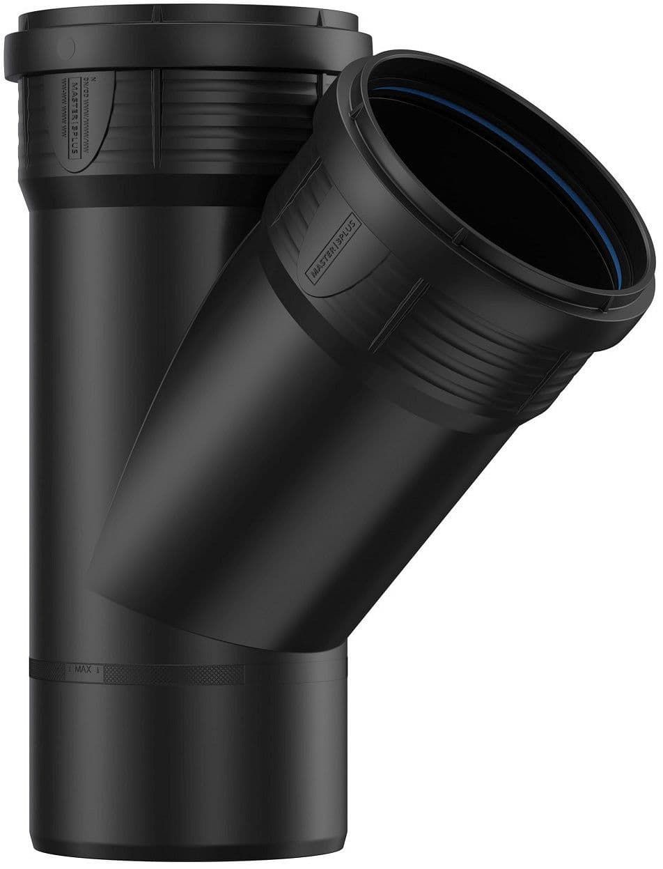 T PP 45°MFF 110-110MM NOIR vue 1