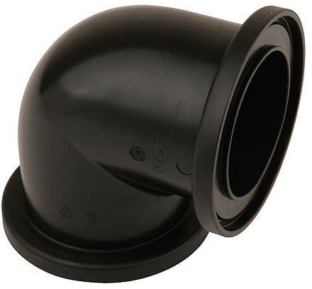 COUDE A SERTIR 90° 75MM SYNTHETIQUE HENCO vue 1
