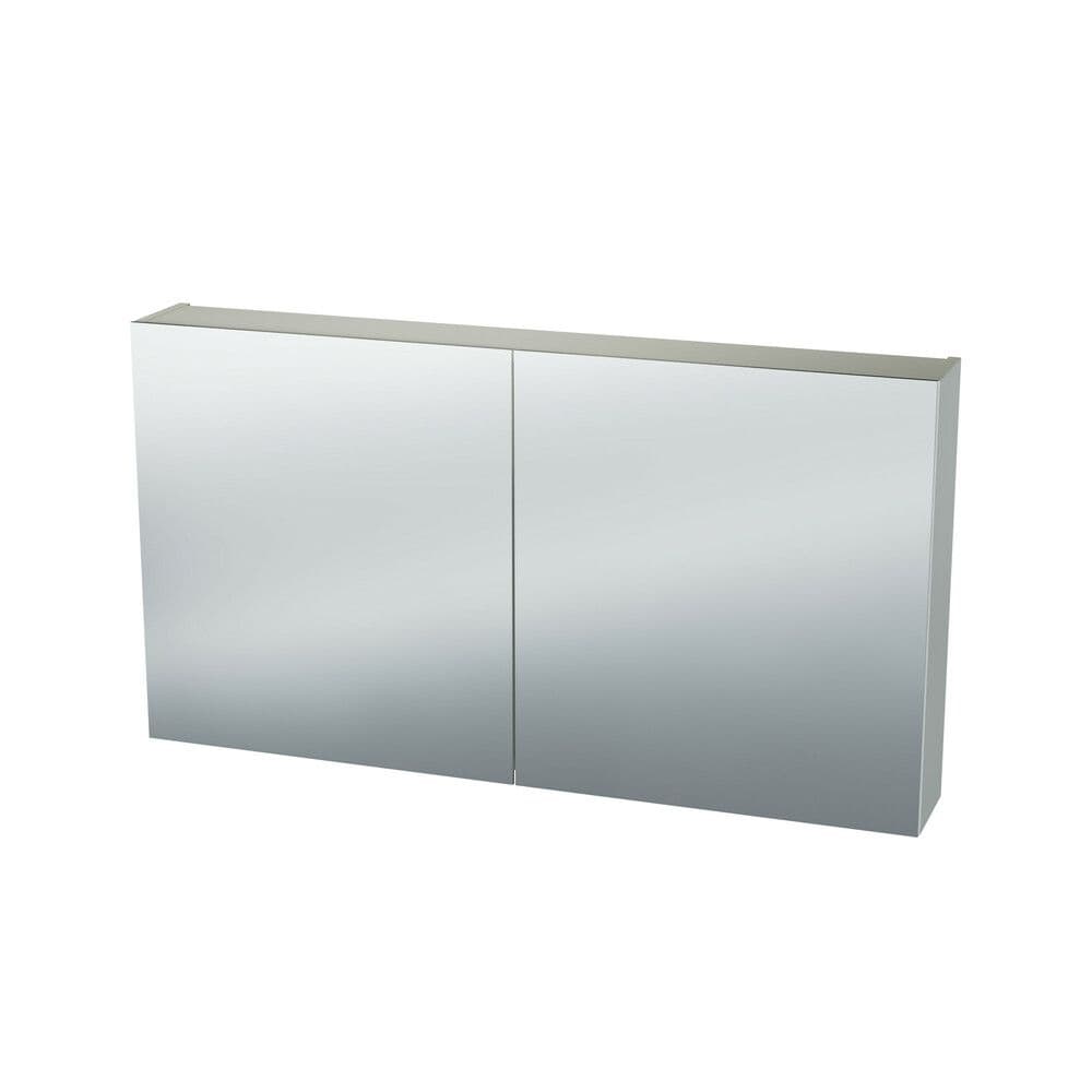 Van Marcke Nebulo Luxe armoire de toilette L1200xH650xP178 2 portes-miroir double face White vue 1