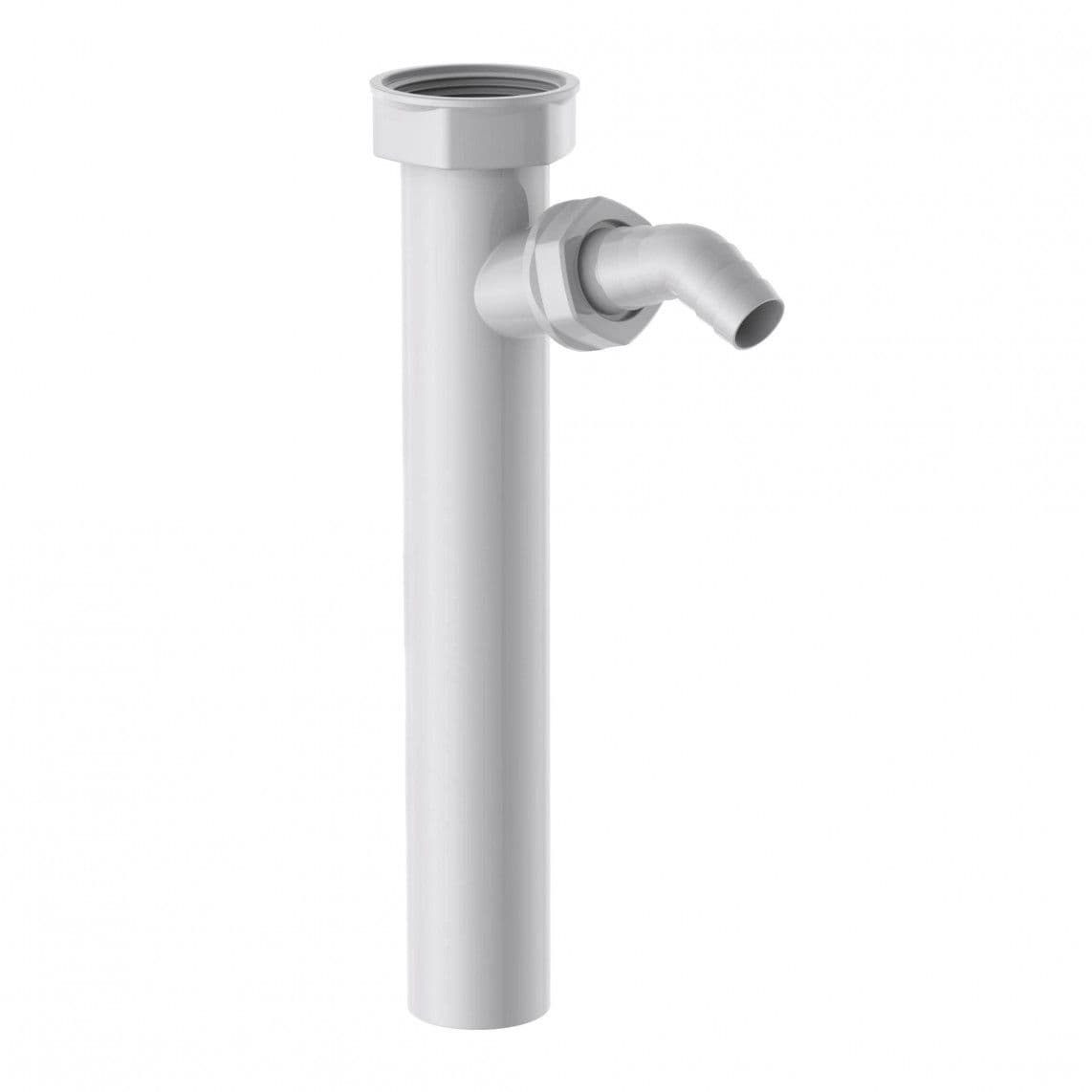 98028050 ECO-SAVE KS Tube plongeur, gris, 1 1/4" F x 3/4"T x 200 mm x 32 mm, avec raccordement d'appareil vue 1