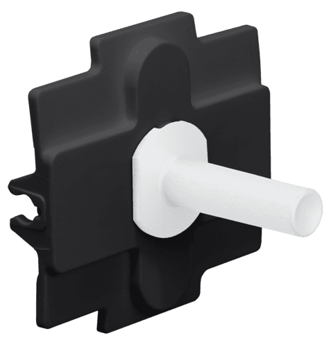Niko Toggle pour des fonctions de commutation simple, couleur steel white coated vue 1