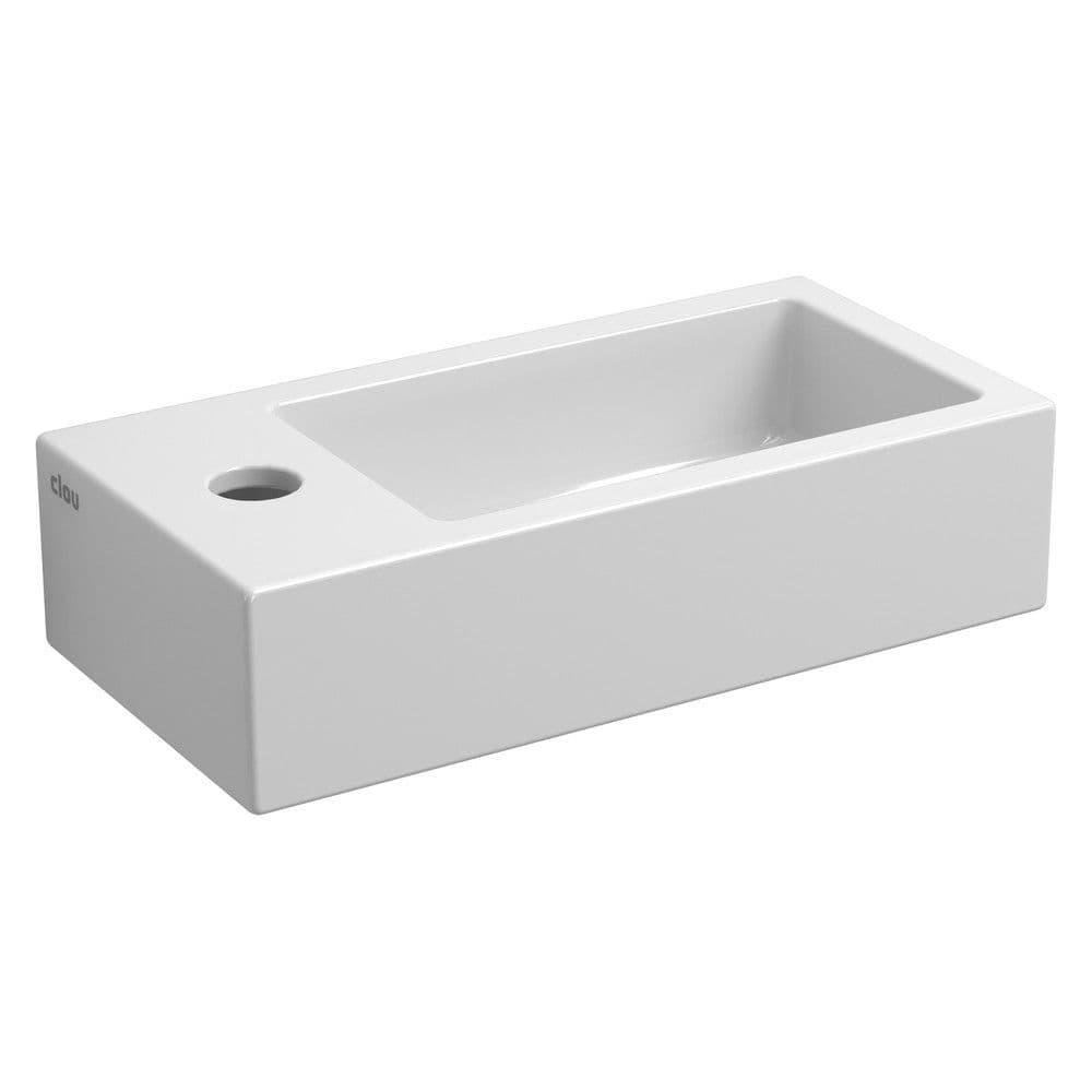 Clou Flush 3 lave-mains 360x180mm gauche céramique vue 1
