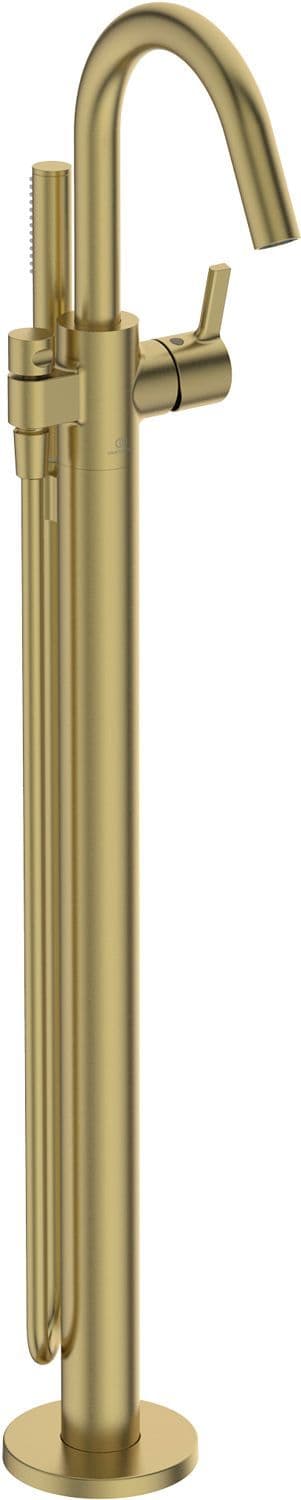 MITIGEUR BAIN LIBRE JOY IDEAL STANDARD SANS PARTI ENCASTRE BRUSHED GOLD vue 1