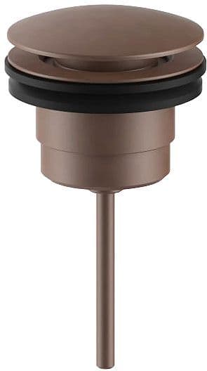 CREPINE DESIGN UNIVERSEL ICONA CLASSIC FANTINI ROND SANS TROP-PLEIN MAT COPPER PVD vue 1