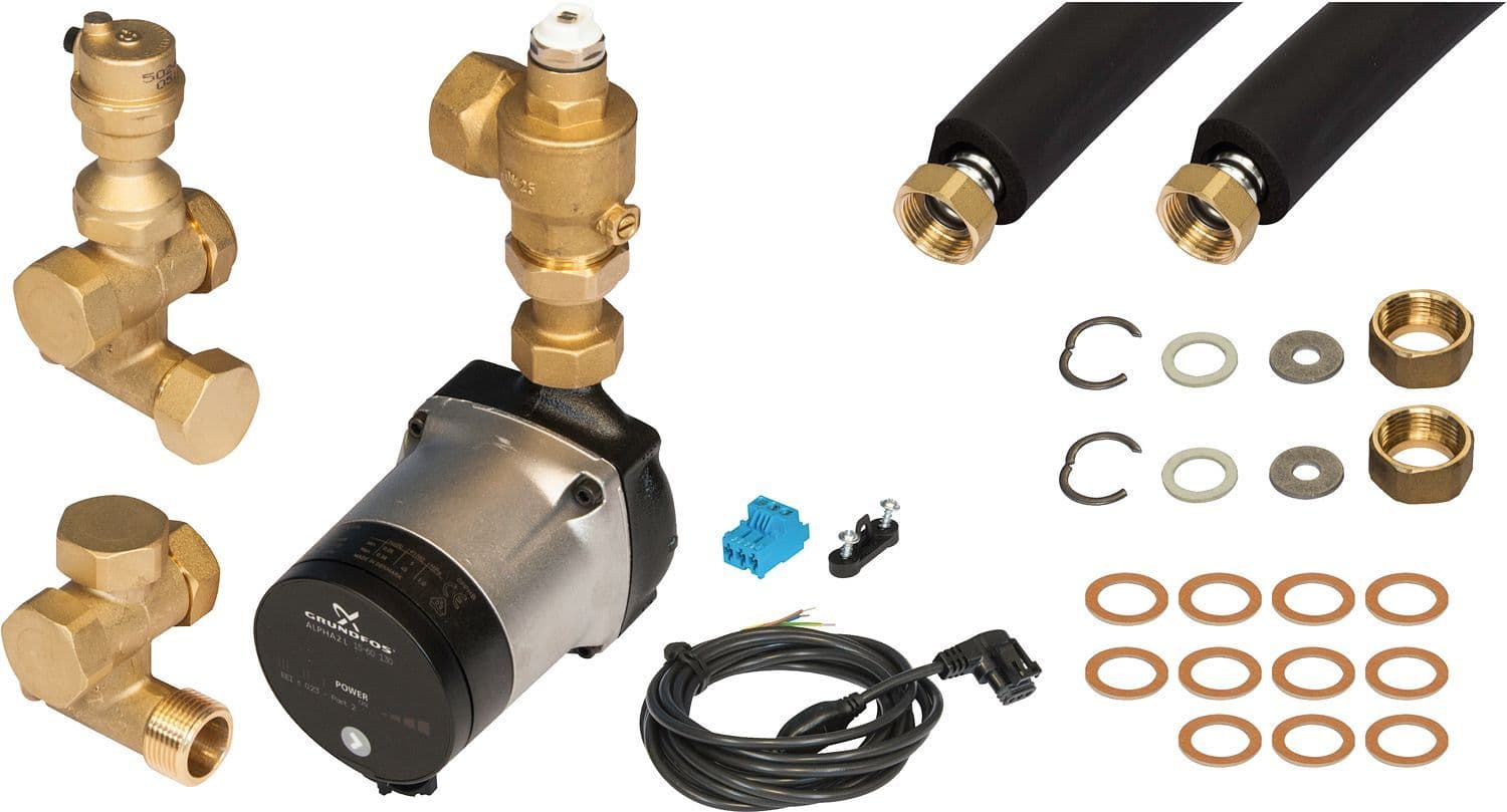 SET DE RACCORDEMENT HERA 3/LAVA PLUS 3 AVEC BOILER INDEPENDANT REMEHA vue 1
