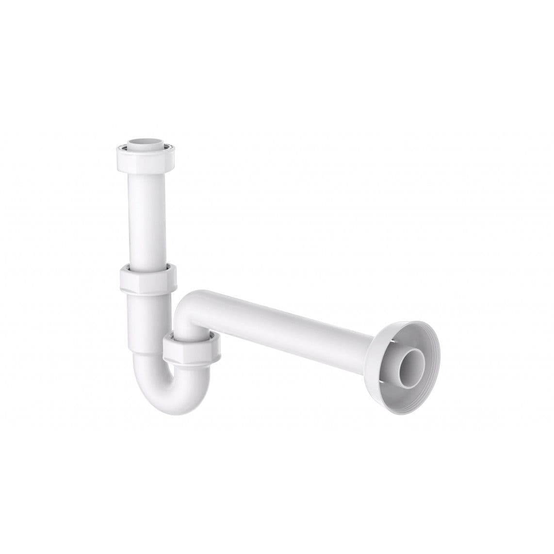 98801048 KS siphon tubulaire, blanc, 1 1/4" x 32 mm vue 1
