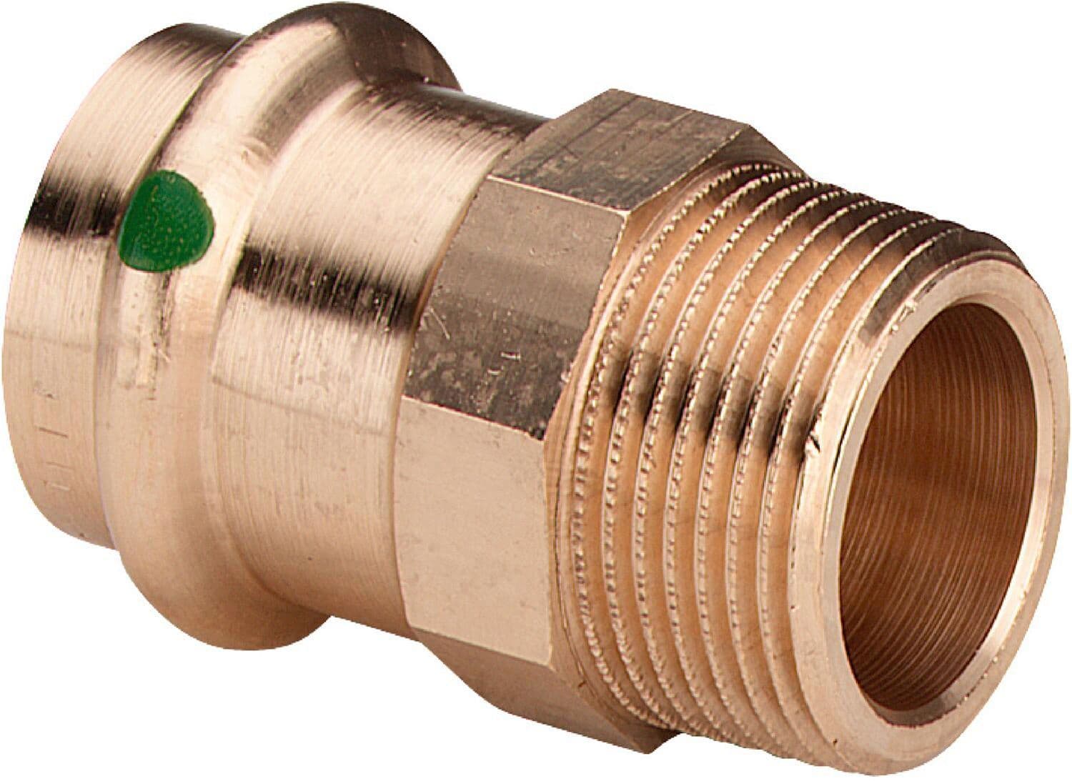 RACCORD 22MM 3/4"M PROFIPRESS VIEGA vue 1