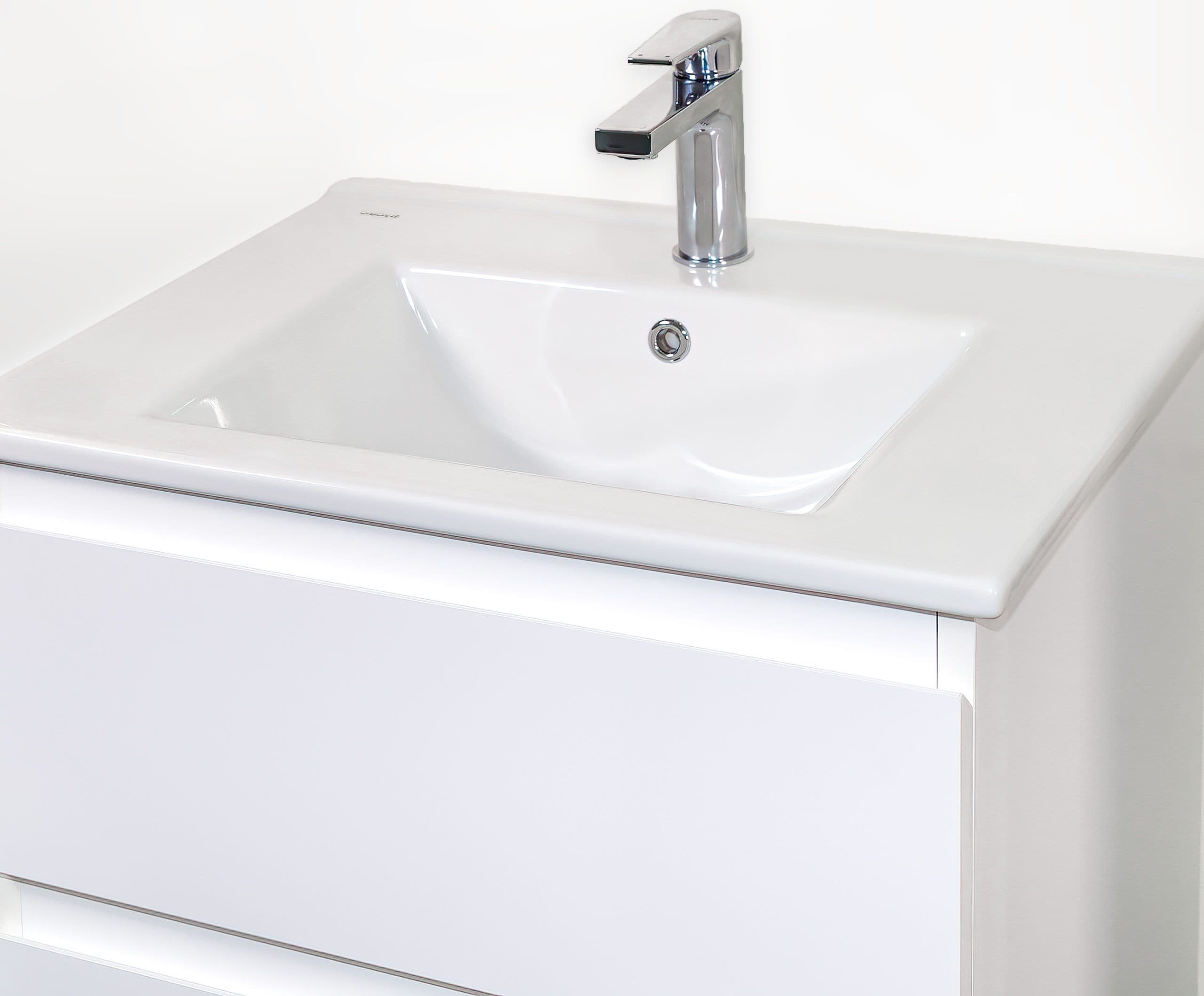 ALONI SALLY MEUBLE SOUS-PLAN (80CM) - BLANC MAT vue 1