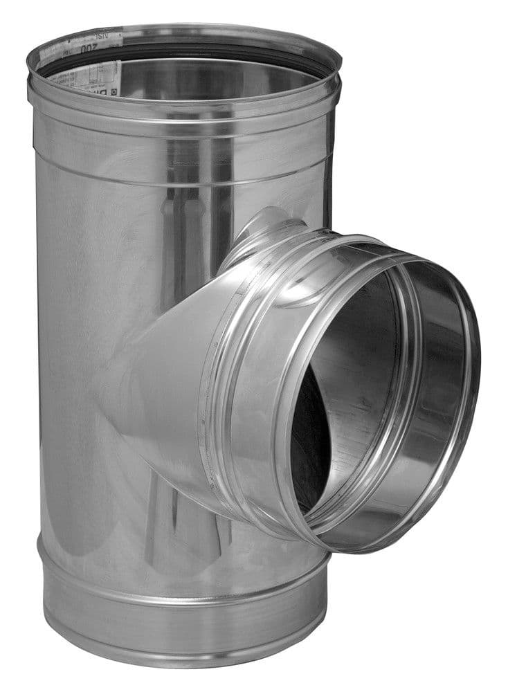 Dinak SW06 31A Té 93° D150 inox 316L 0,6mm sans joint vue 1
