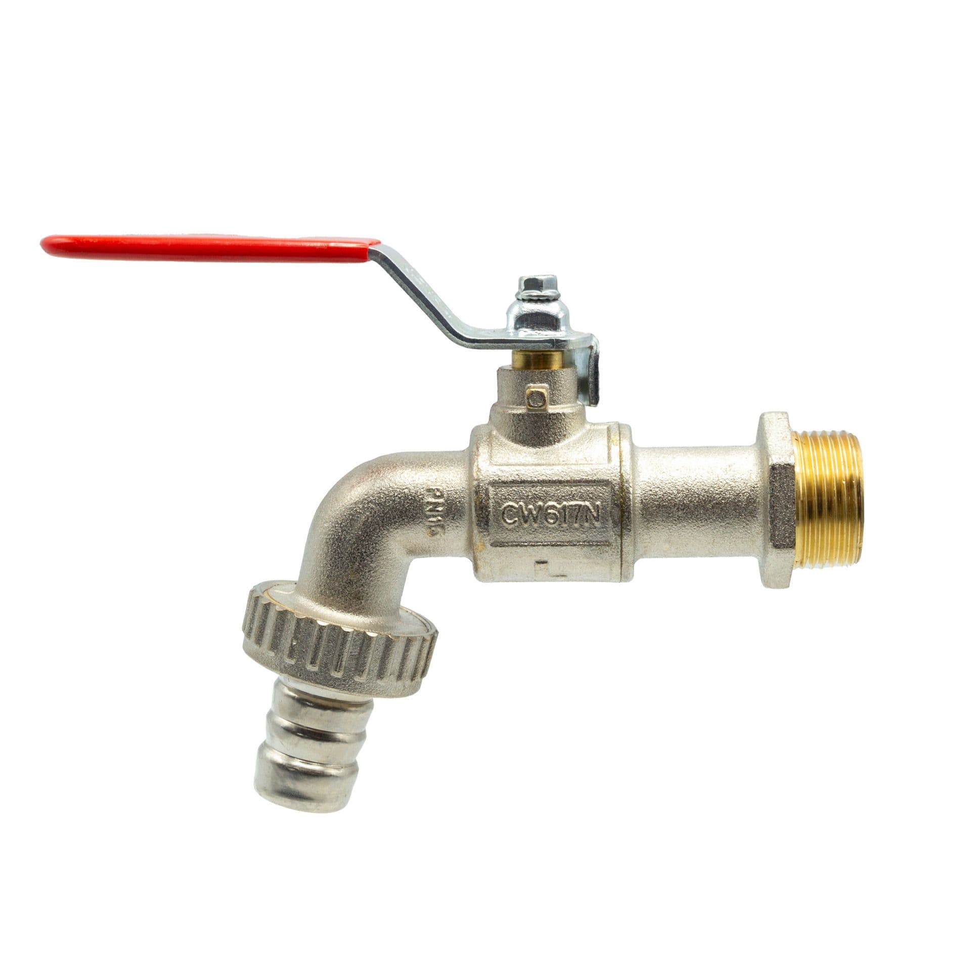 ROBINET DOUBLE SERVICE A POIGNEE PLATE A REVETEMENT "ITAP" 133 3/4 vue 1