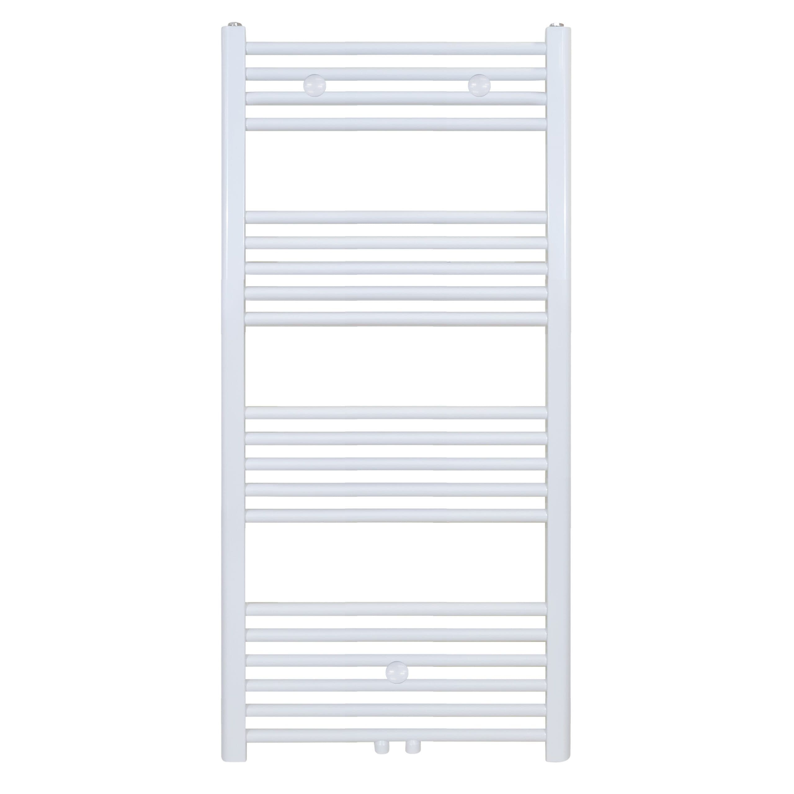 BELRAD SÈCHE-SERVIETTES - RACCORDEMENT GAUCHE-DROITE/CENTRAL - 458 WATT - 1200X400CM - BLANC BRILLANT vue 1