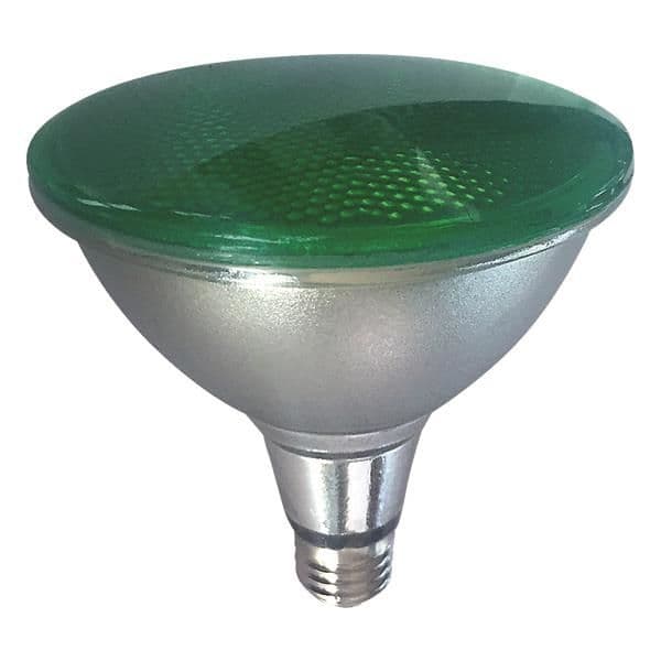 Lampe Led SMD Par38 15W E27 42V verte 45° IP65 vue 1