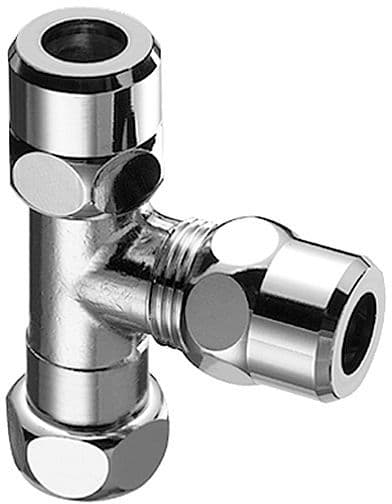T SCHELL 3/8-10-10 CHROME vue 1
