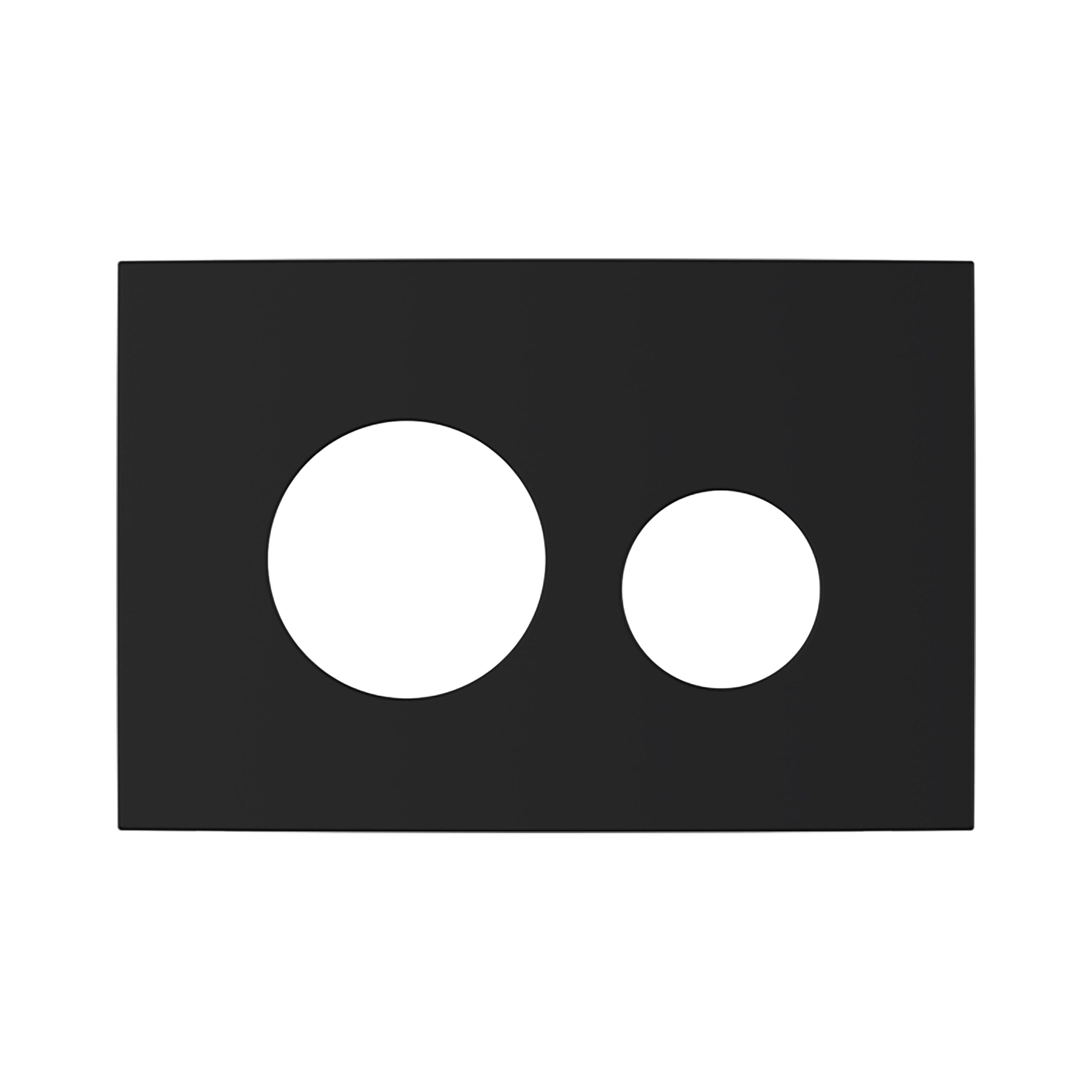 TECELOOP CADRE D'ENCASTREMENT POUR PLAQUE DE DÉCLENCHEMENT - À CARRELER - NOIR vue 1
