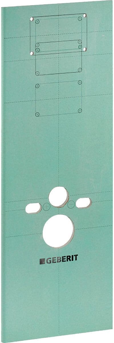 PLAQUE PLATRE PRE-PERCE DUOFIX POUR BATI SUPPORT WC GEBERIT vue 1
