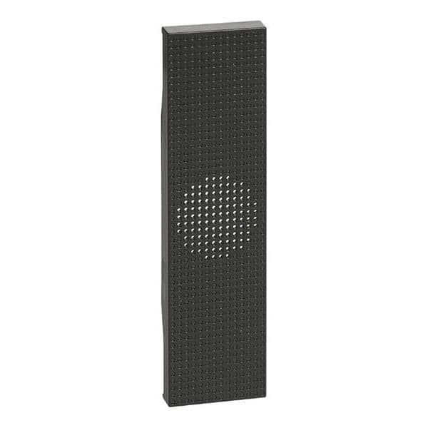 LNow enjoliveur sonnerie Noir 1 module pour sonnerie vue 1