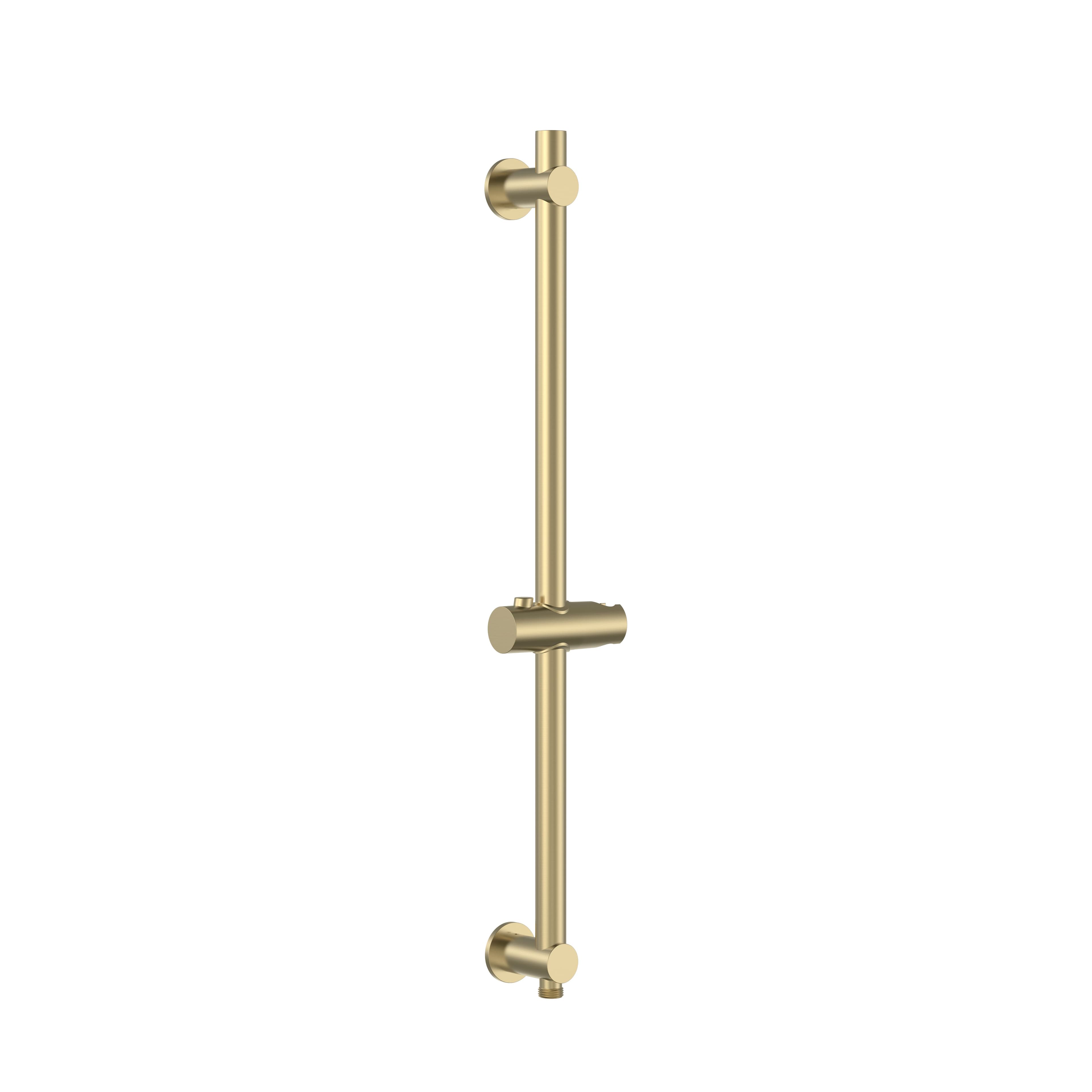 UNIFORMA BARRE DE DOUCHE - AVEC ARIVÉE D'EAU - 69 CM - OR BROSSÉ (PVD) vue 1