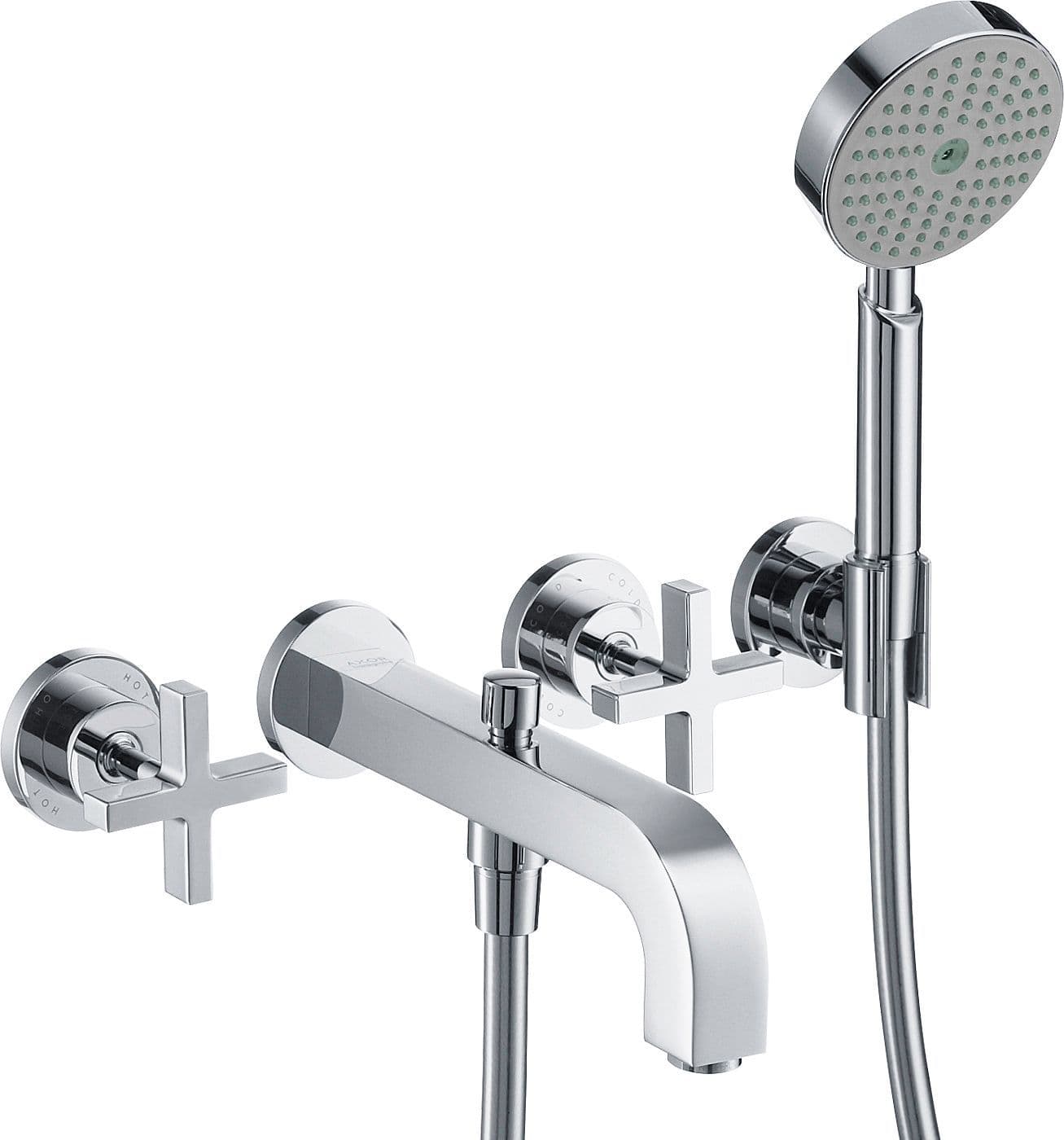 SET DE FINITION MELANGEUR DE BAIN CITTERIO COMPLET CHROME vue 1