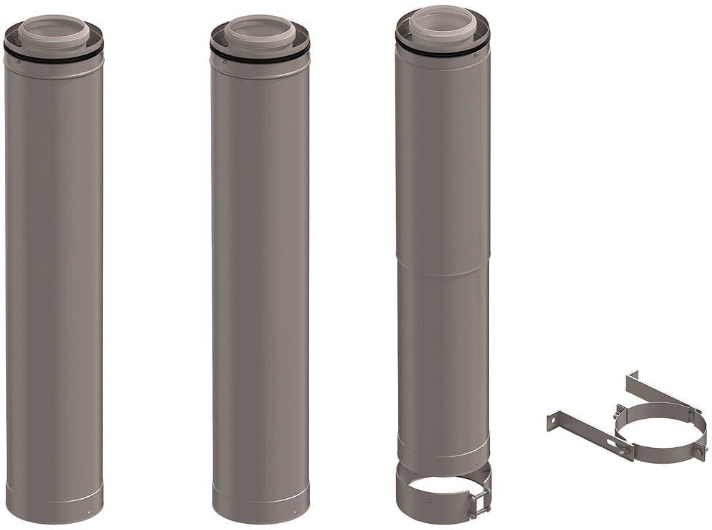 KIT ETAGE CLV PP/GALVA SANS CHAUDIERE 125/200 UBBINK vue 1