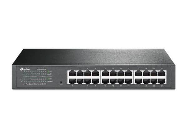 Omada 24 ports GB ECO - switch, 19'' unmanaged, 10 / 100 / 1000 vue 1