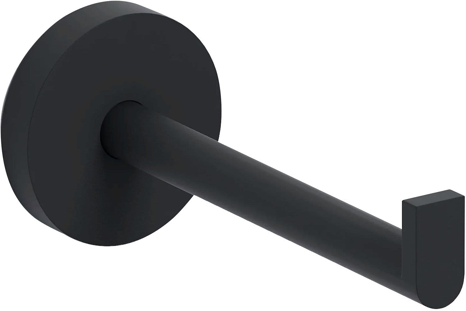 PORTE-ROULEAU RESERVE PERPENDICULAIRE FLAT CLOU NOIR MAT vue 1