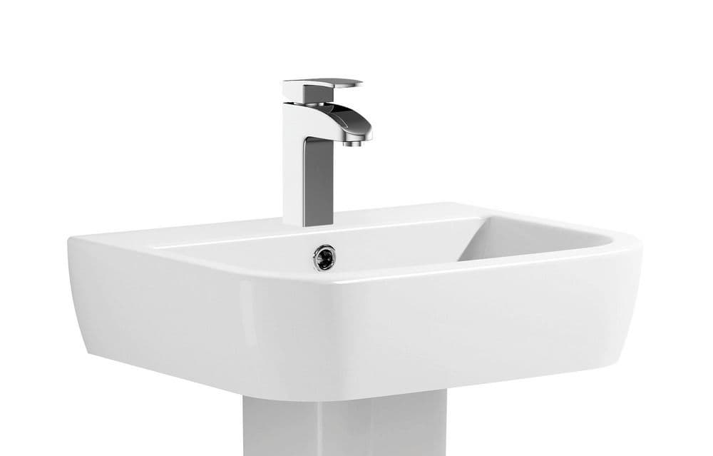 Van Marcke Origine Sun lavabo 56 cm blanc vue 1