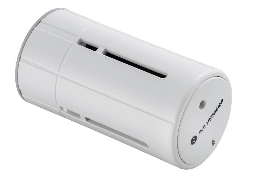 Heimeier Halo-B thermostat de radiateur avec anti-vadalisme blanc vue 1