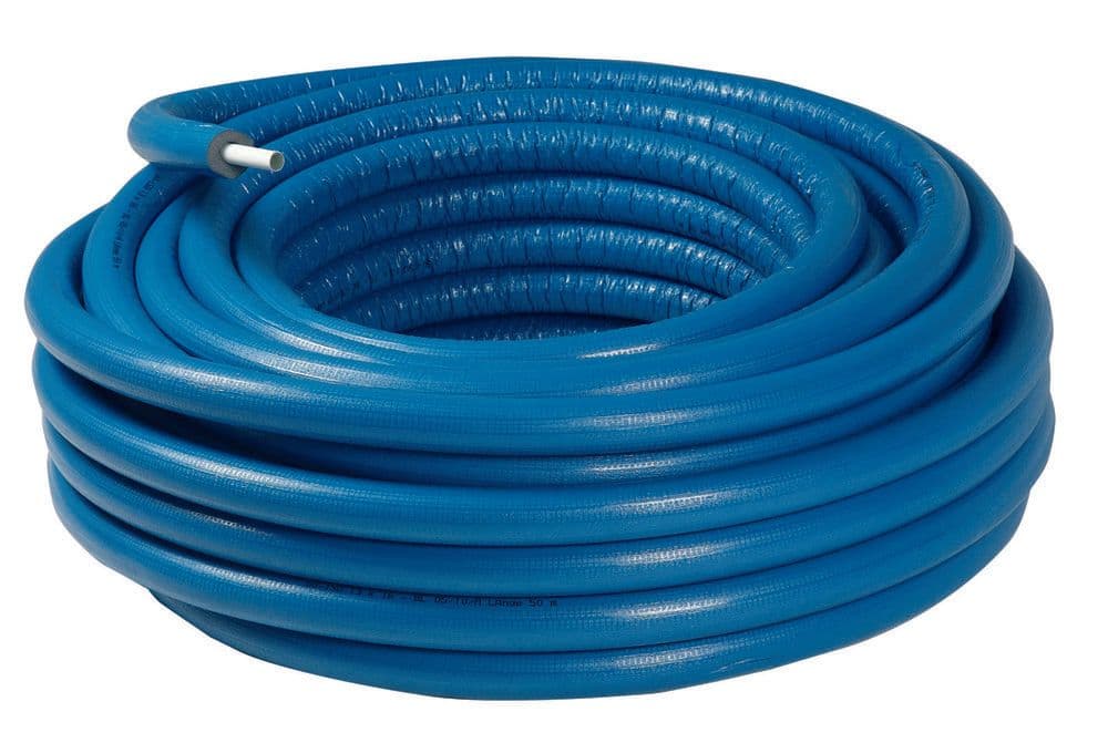 Comap Multiskin MS4 tube multicouche rouleau Pex-Alu pré-isolé bleu 6mm D32 25m vue 1