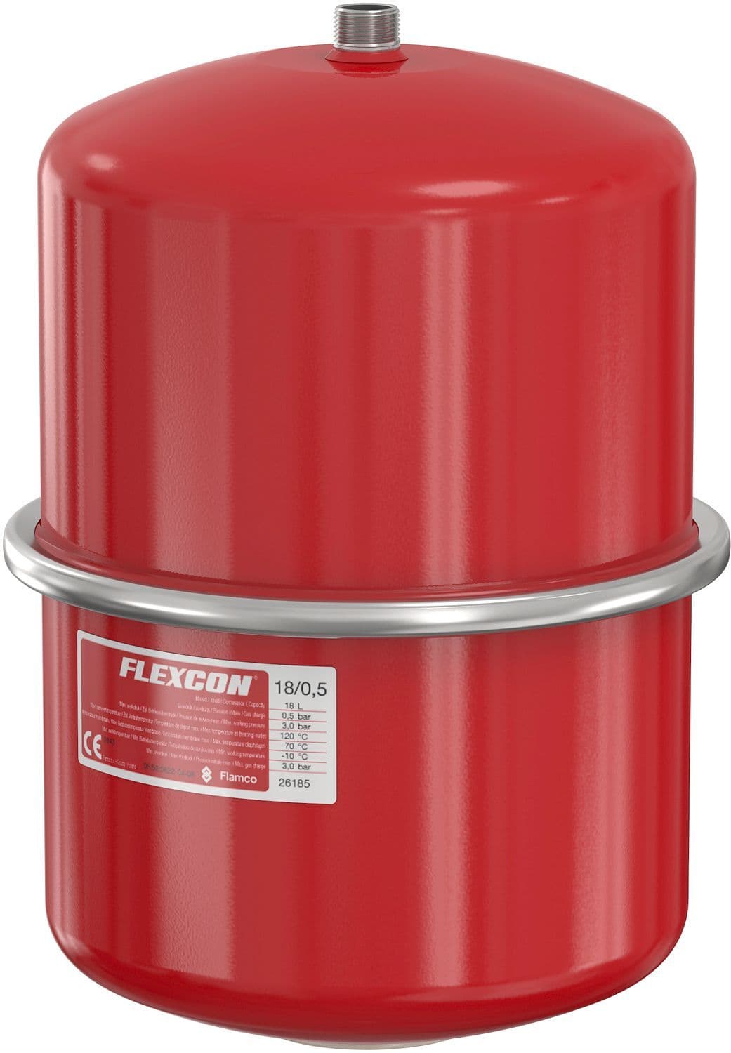 VASE D'EXPANSION CHAUFFAGE CENTRAL FLEXCON FLAMCO 18 1KG vue 1