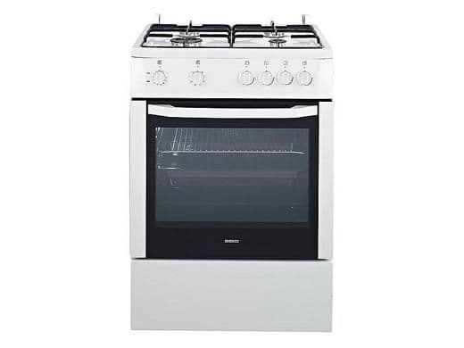 Cuisinière au gaz + four Beko vue 1