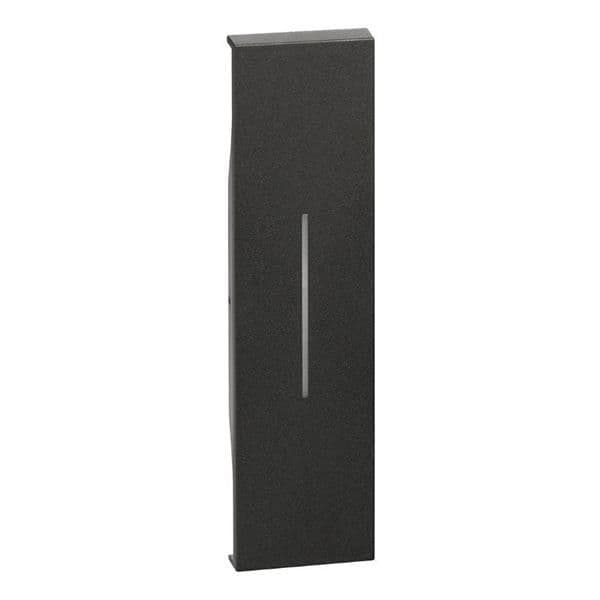 LNow doigt standard Noir 1 module pour commandes vue 1