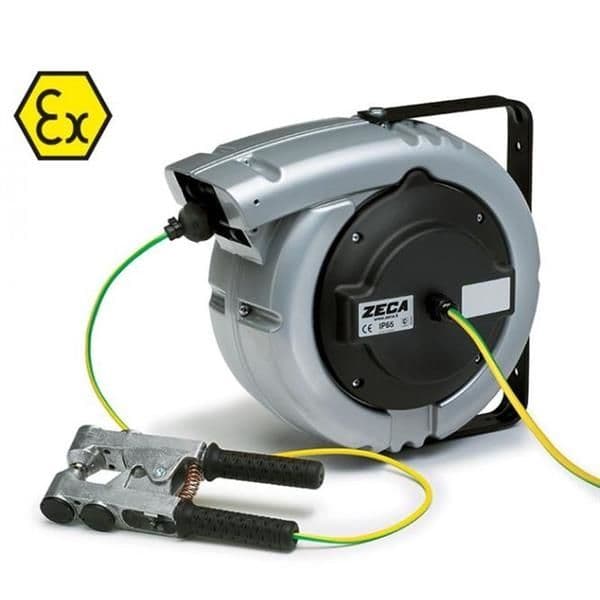 Enrouleur 1 x 6mm². 22 + 2m avec prise de Terre Atex vue 1