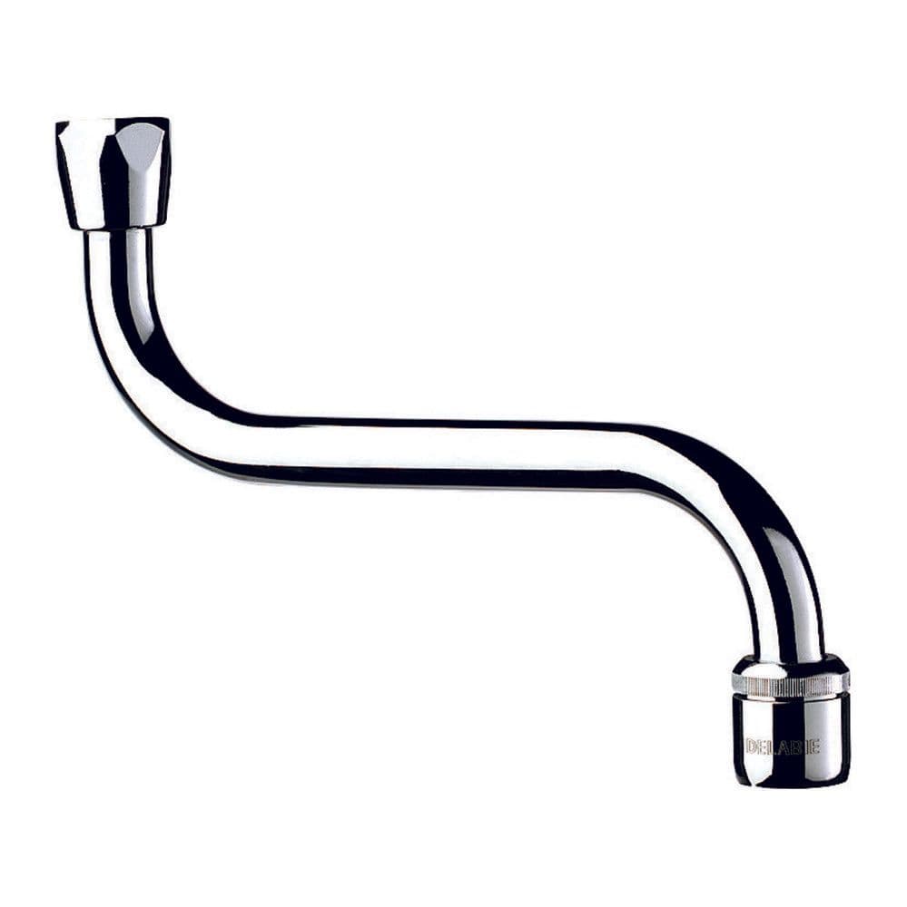 Delabie Rénovation bec universel S mobile chromé F1/2 L150 vue 1